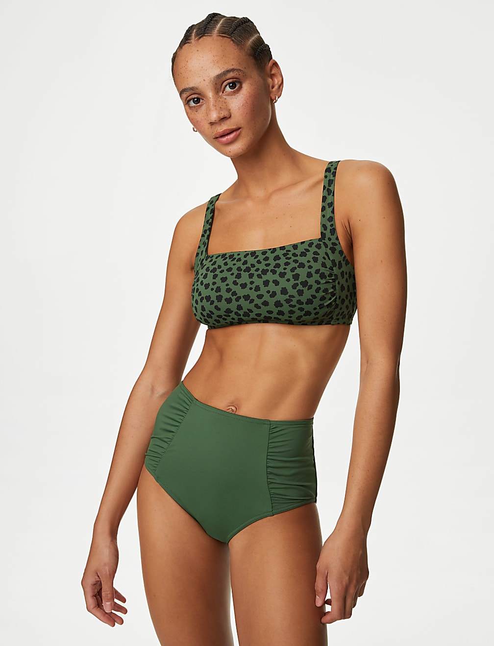 360 Tummy Control High Waisted Bikini Bottoms