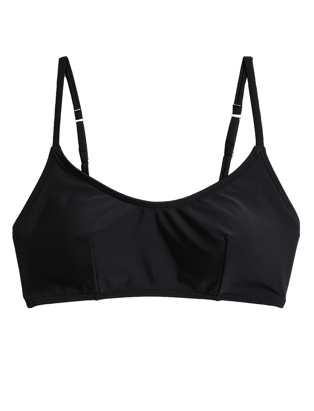 Padded V-Neck Bikini Top