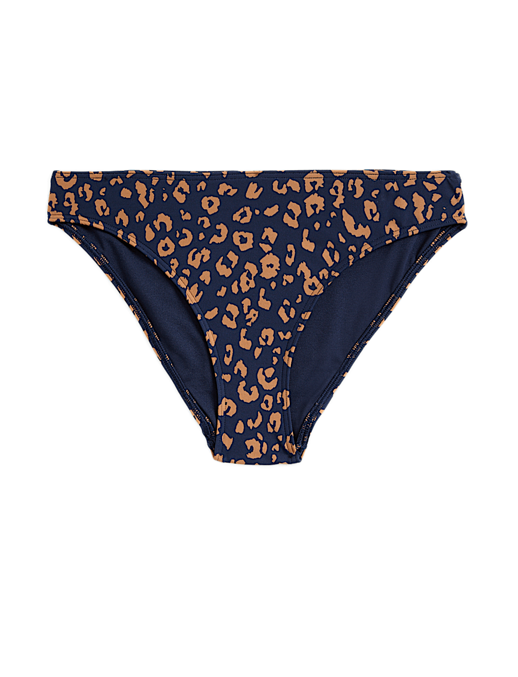 Printed High Leg Bikini Bottoms