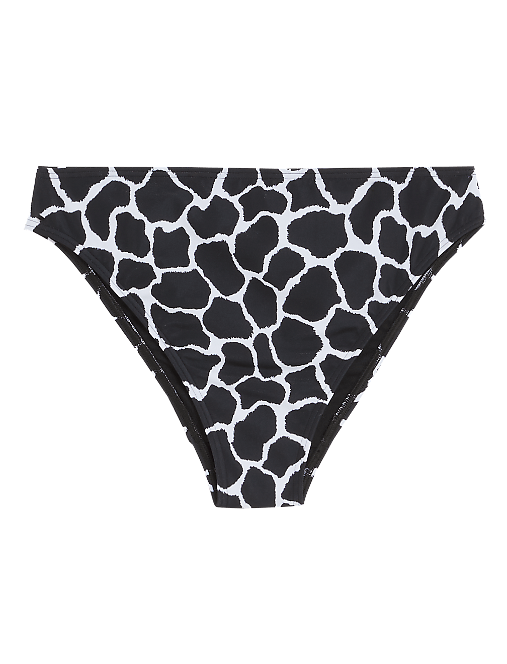 Animal Print High Waisted Bikini Bottoms