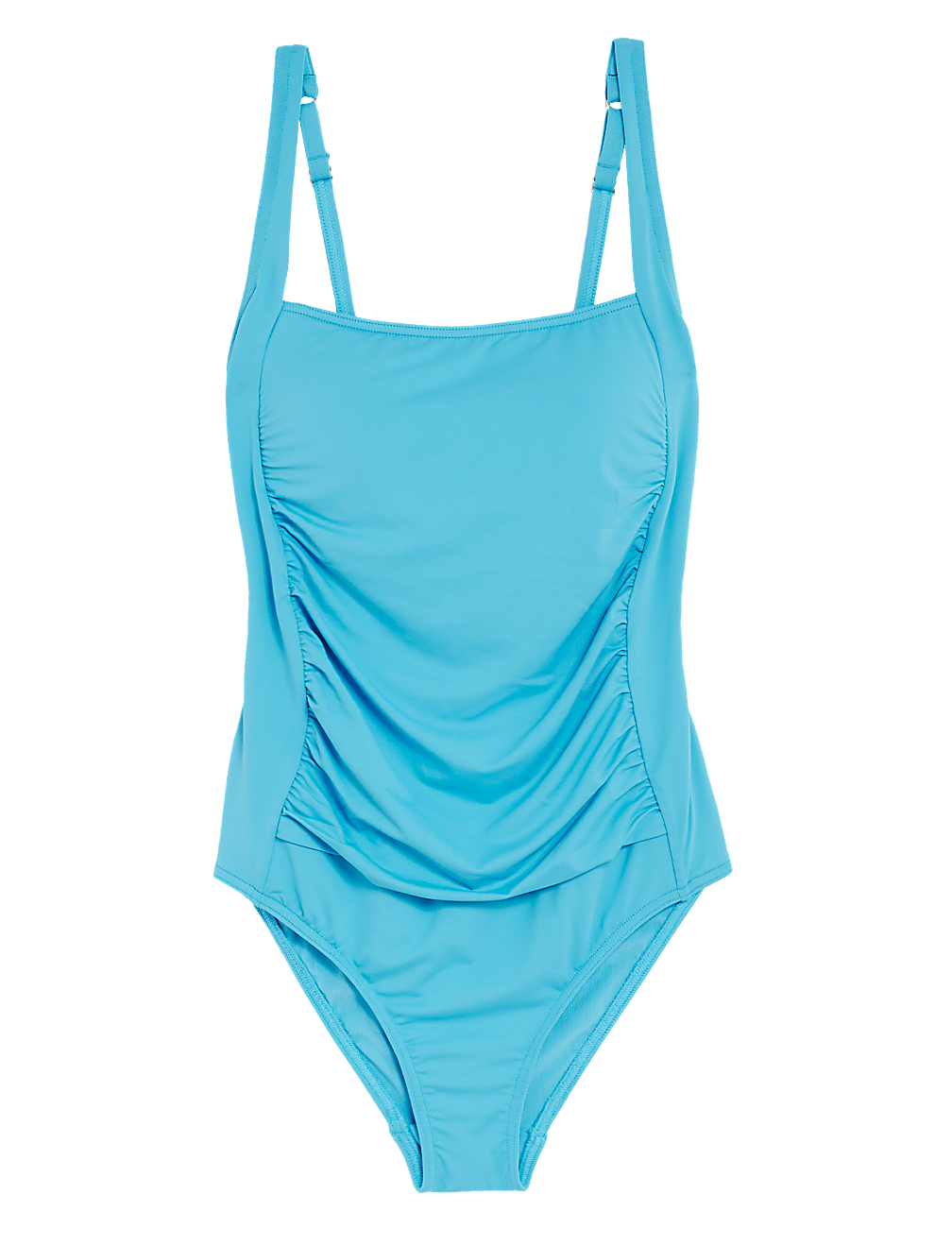Tummy Control Padded Square Neck Swimsuit