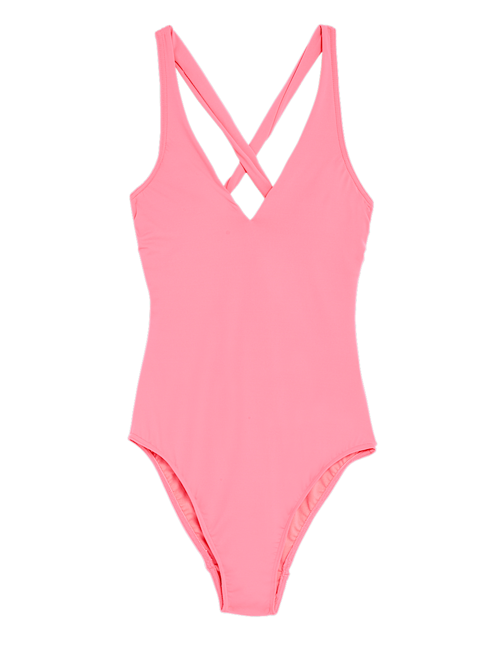 Padded Tie Back Plunge Swimsuit