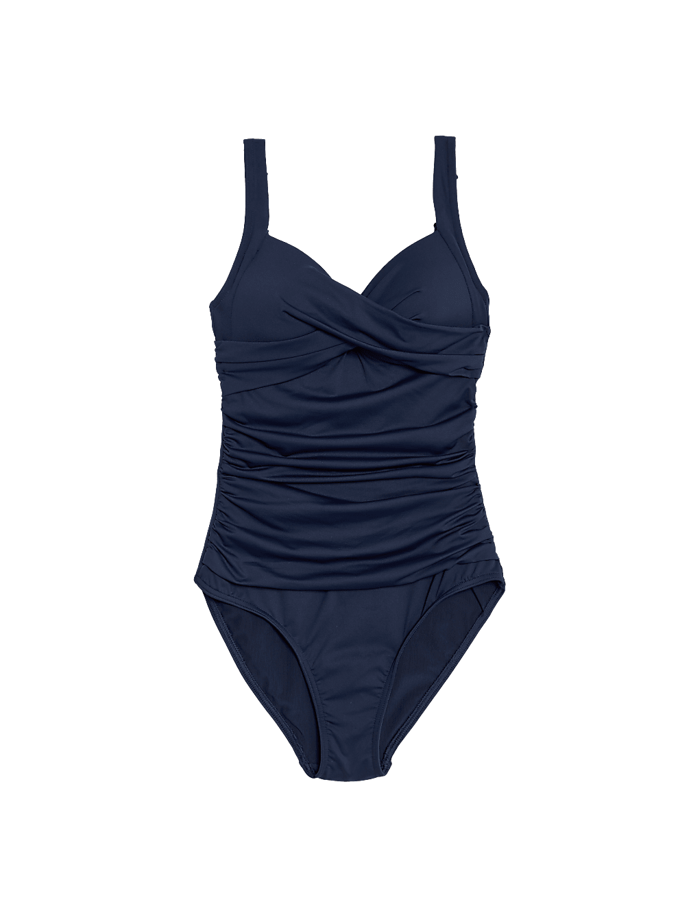 360 Tummy Control Padded Ruched Plunge Swimsuit