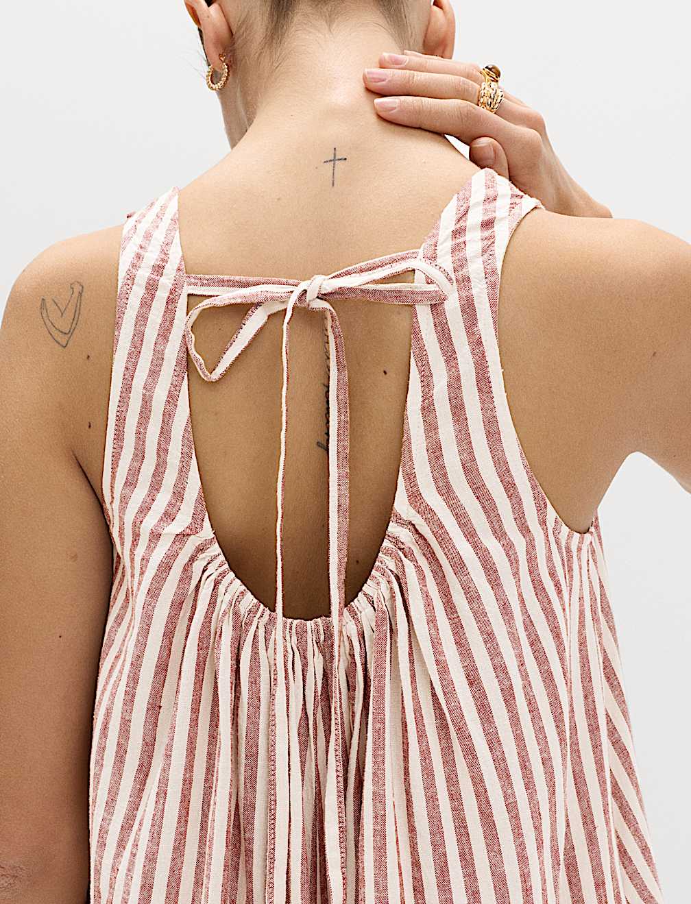 Linen Rich Volume Playsuit