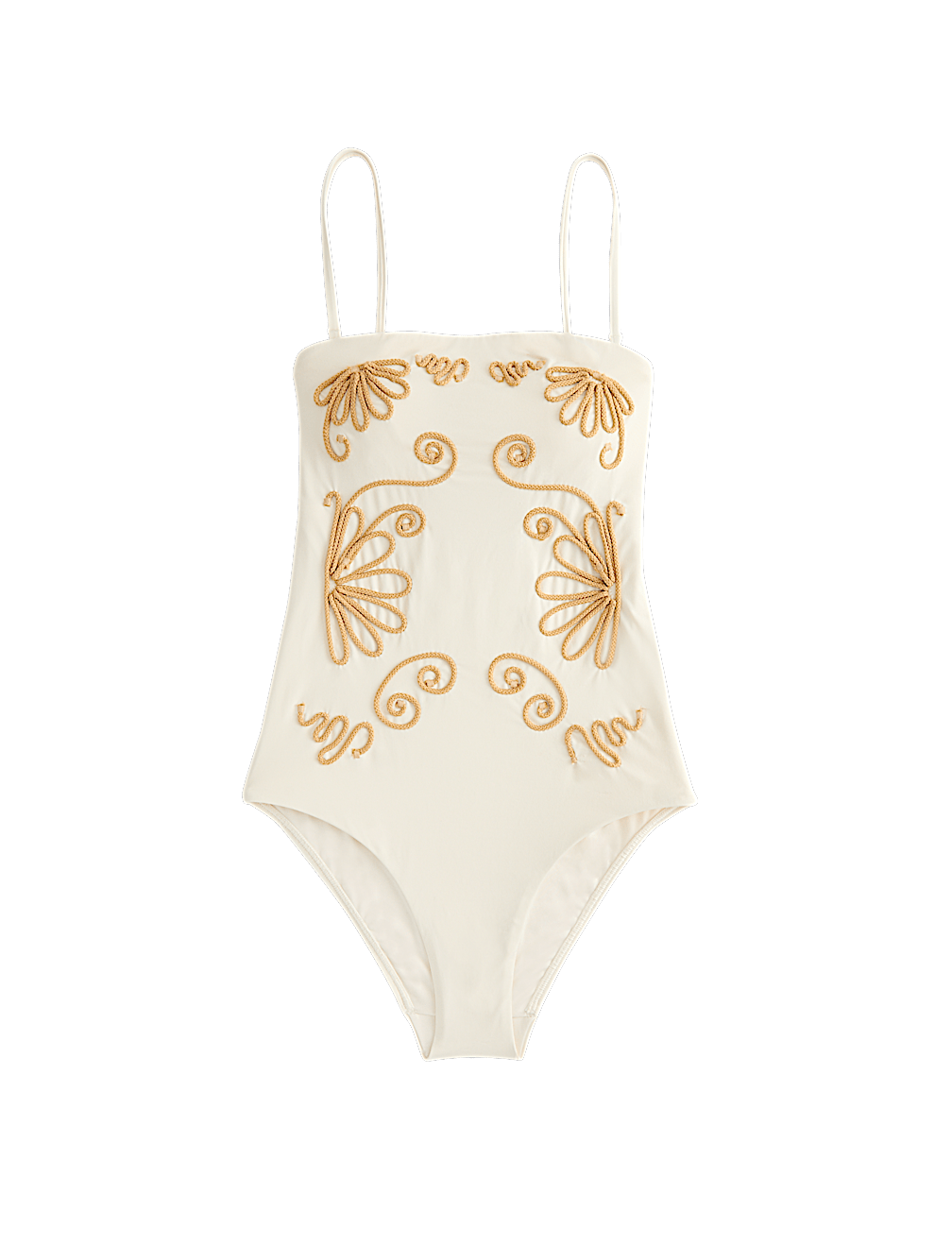 Cornelli Padded Bandeau Swimsuit