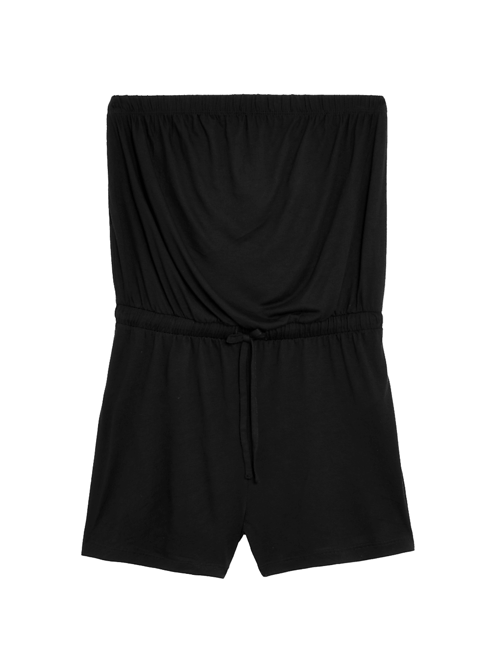 Jersey Drawstring Sleeveless Playsuit