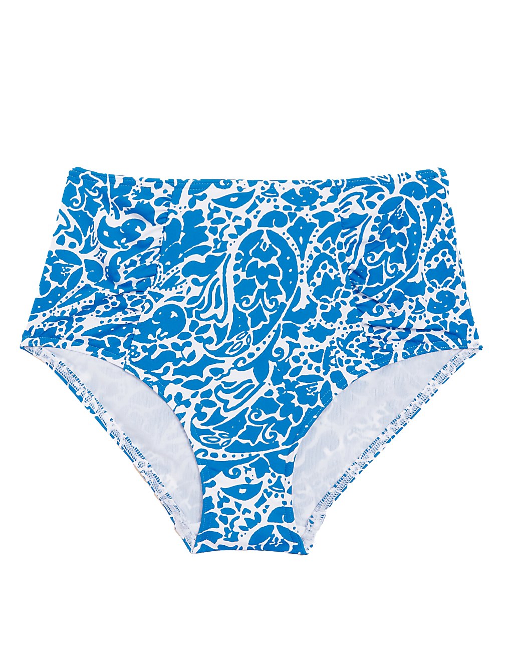 Tummy Control Printed Bikini Bottoms