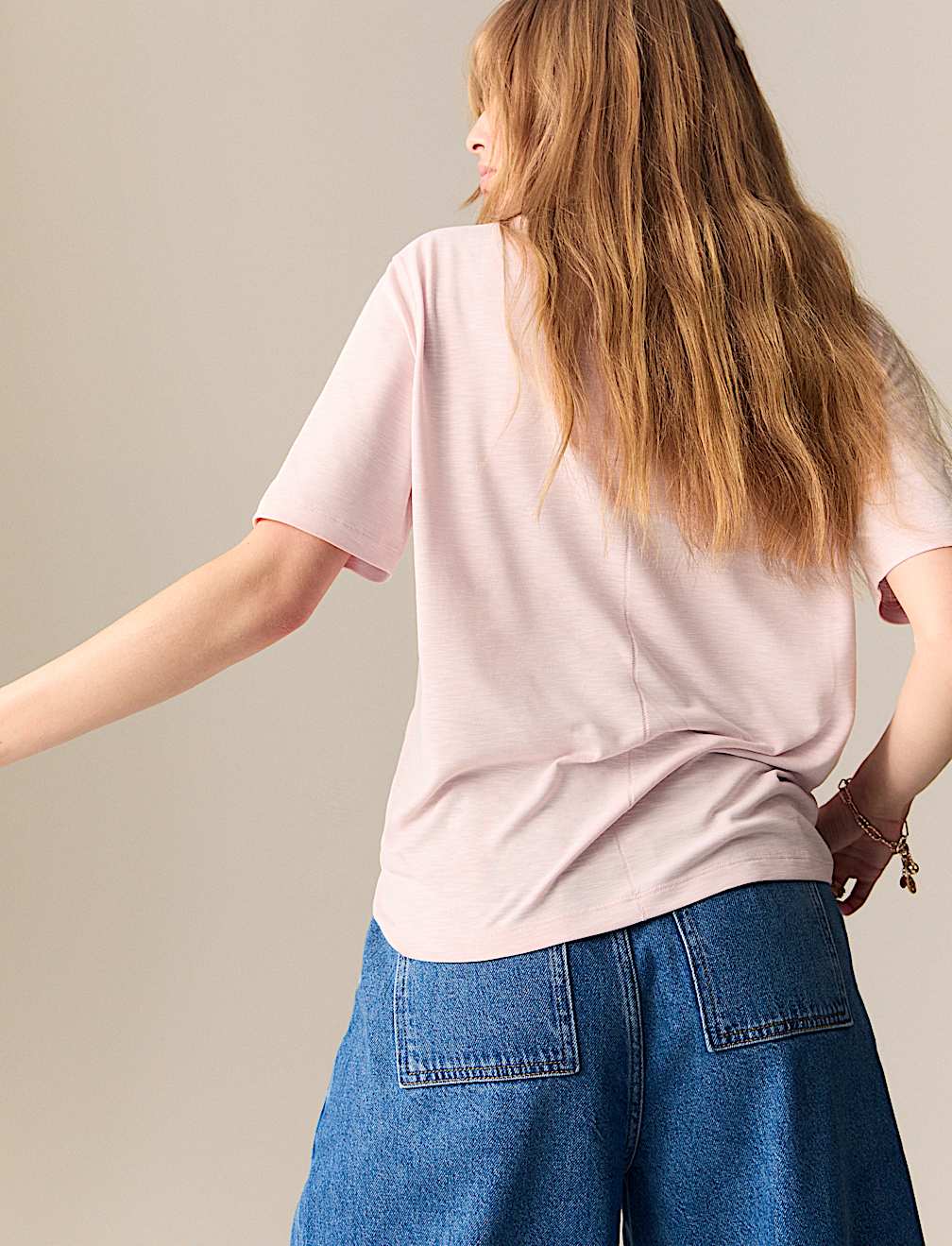 Modal Rich Oversized T-Shirt