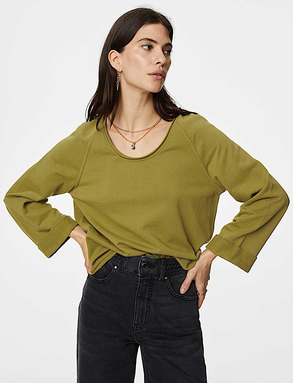 Pure Cotton Sweatshirt