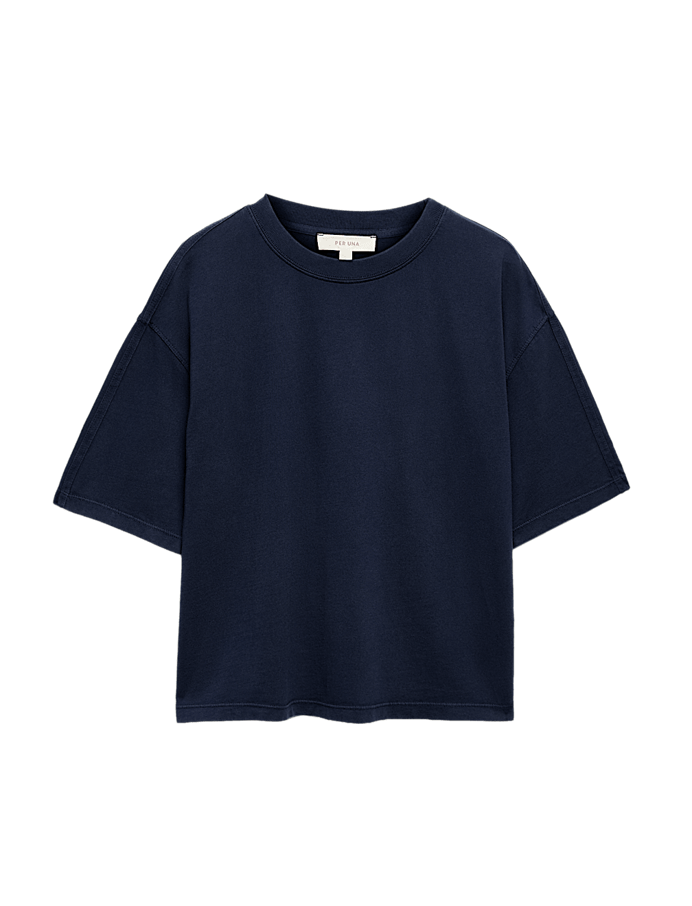 Pure Cotton Short Sleeve Boxy T-Shirt