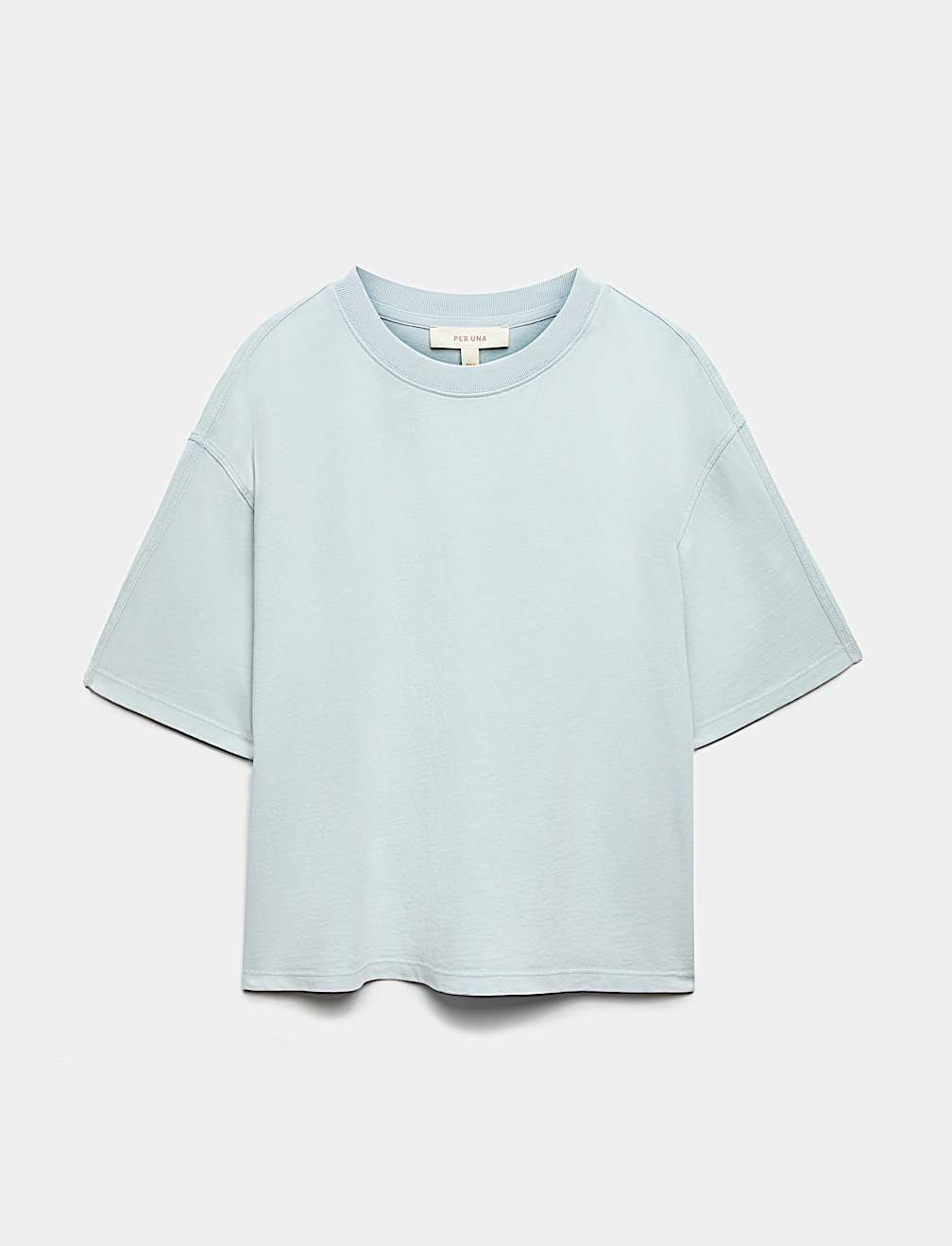 Pure Cotton Short Sleeve Boxy T-Shirt