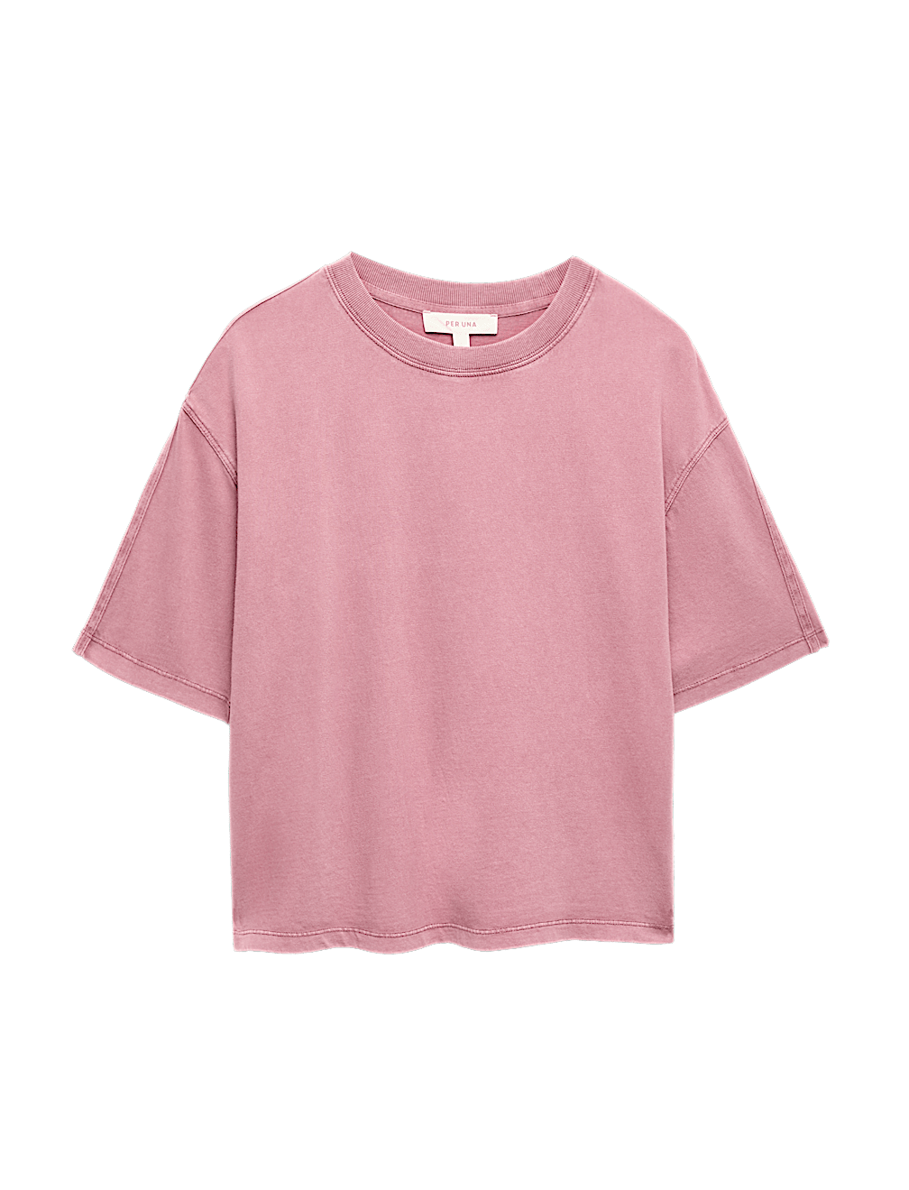 Pure Cotton Short Sleeve Boxy T-Shirt