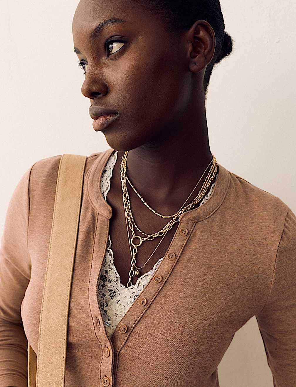 Henley Top With Wool