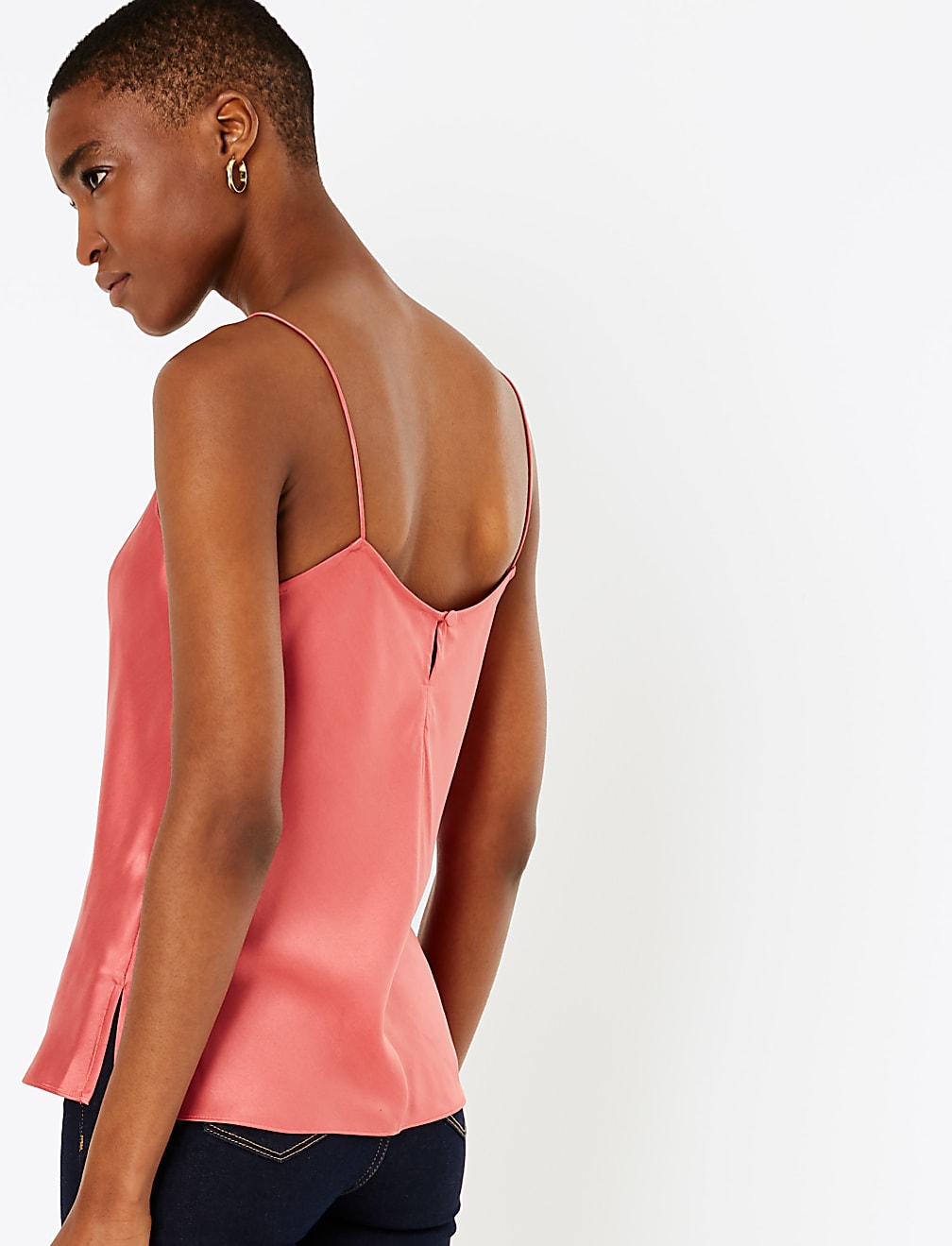 Pure Silk Strappy Cami