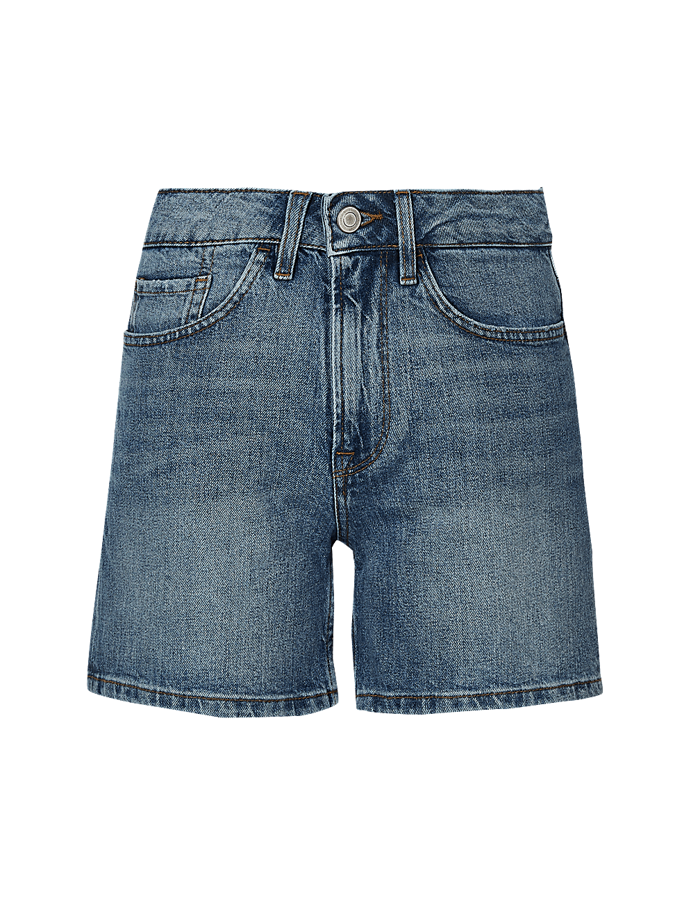 High Waist Denim Shorts