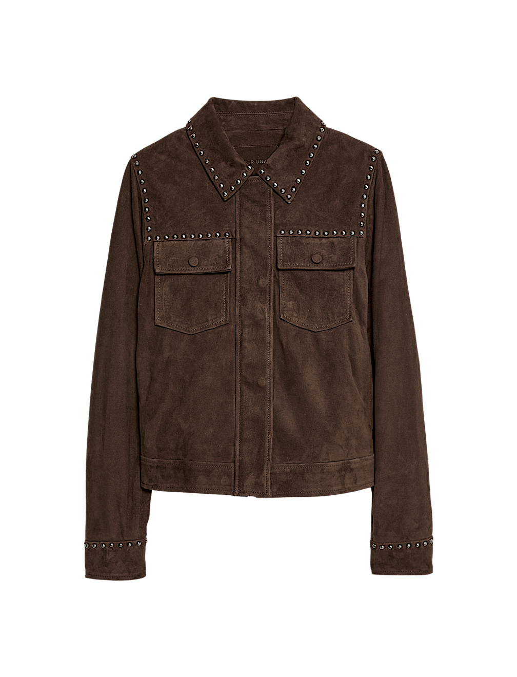 STUD SUEDE JKT