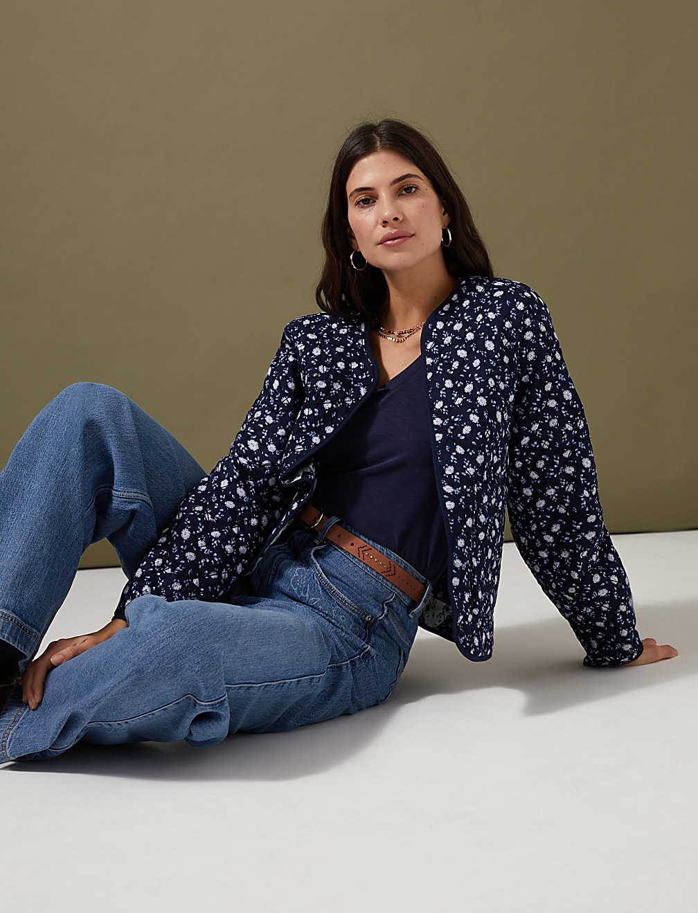 Pure Cotton Reversible Quilted Jacket