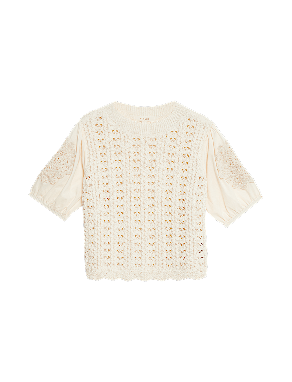 Cotton Rich Knitted Crew Neck Jumper