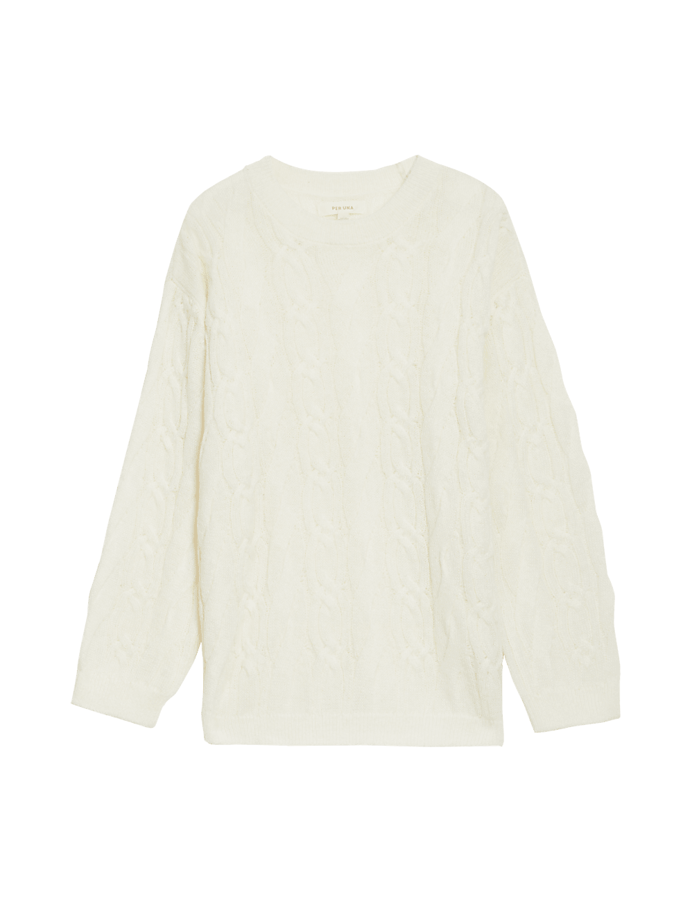 Cable Knit Neck Jumper