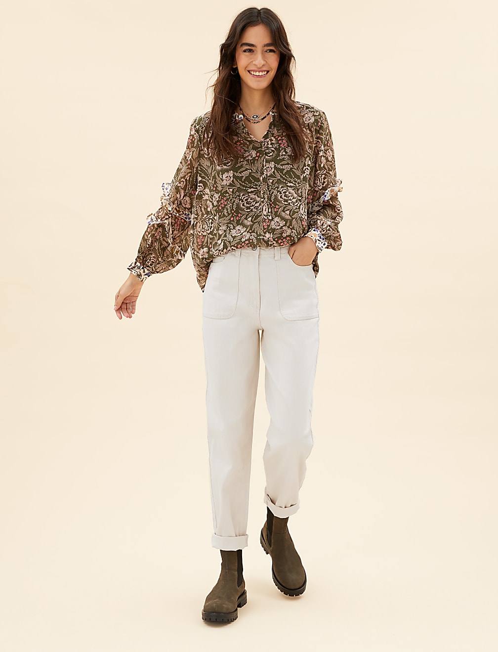 Tapered Ankle Grazer Jeans