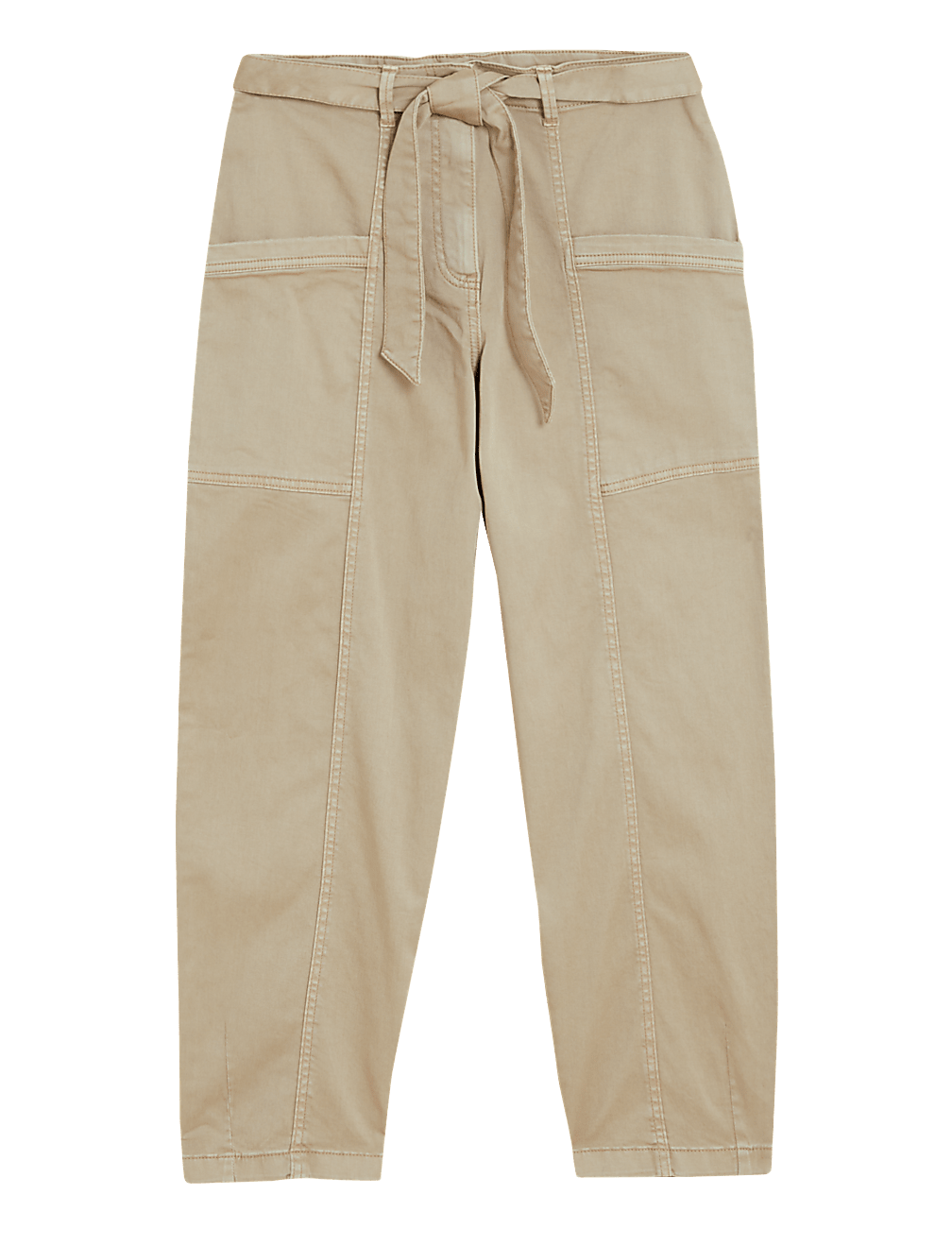 Cotton Rich Utility Balloon Trousers