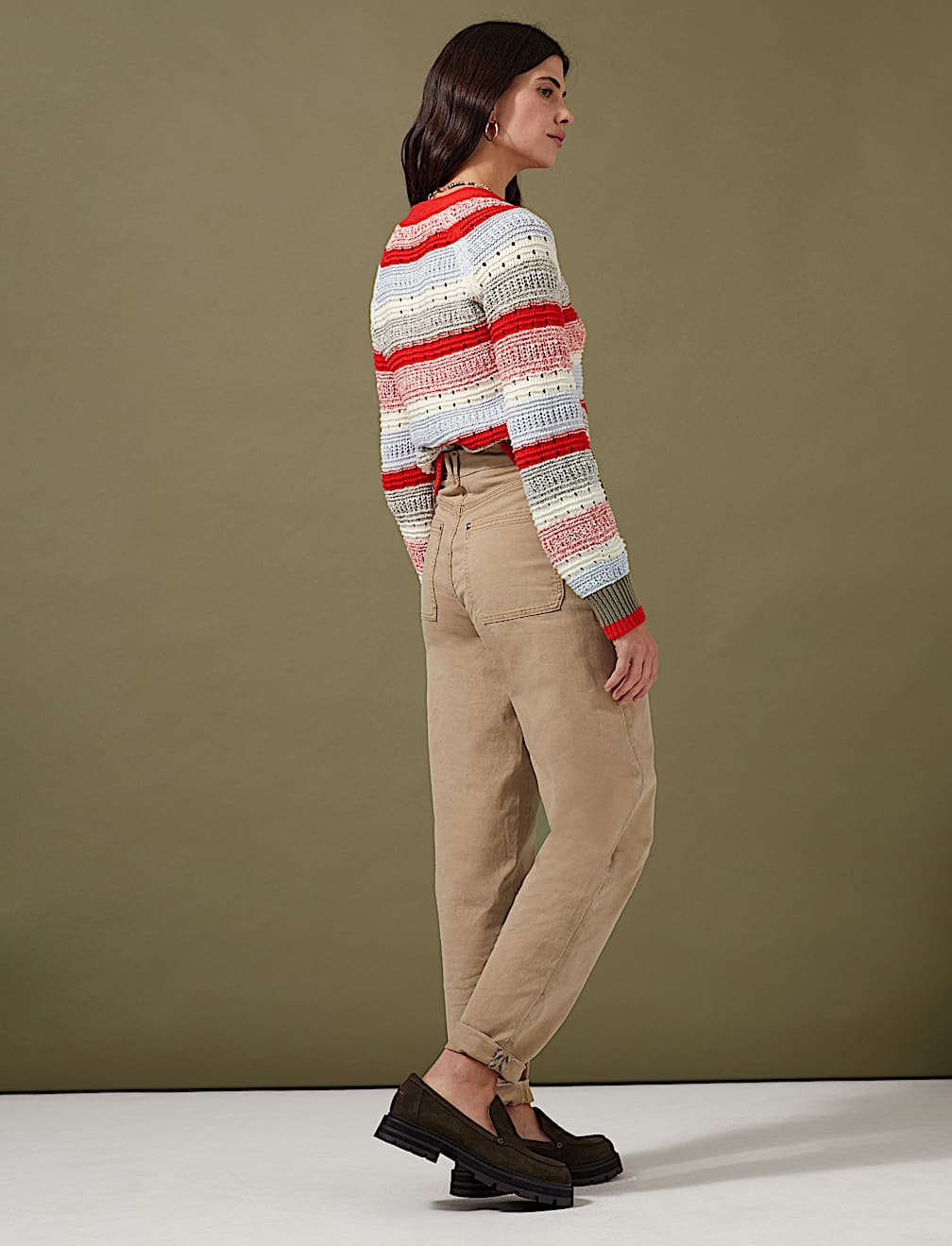 Cotton Rich Tapered Chinos