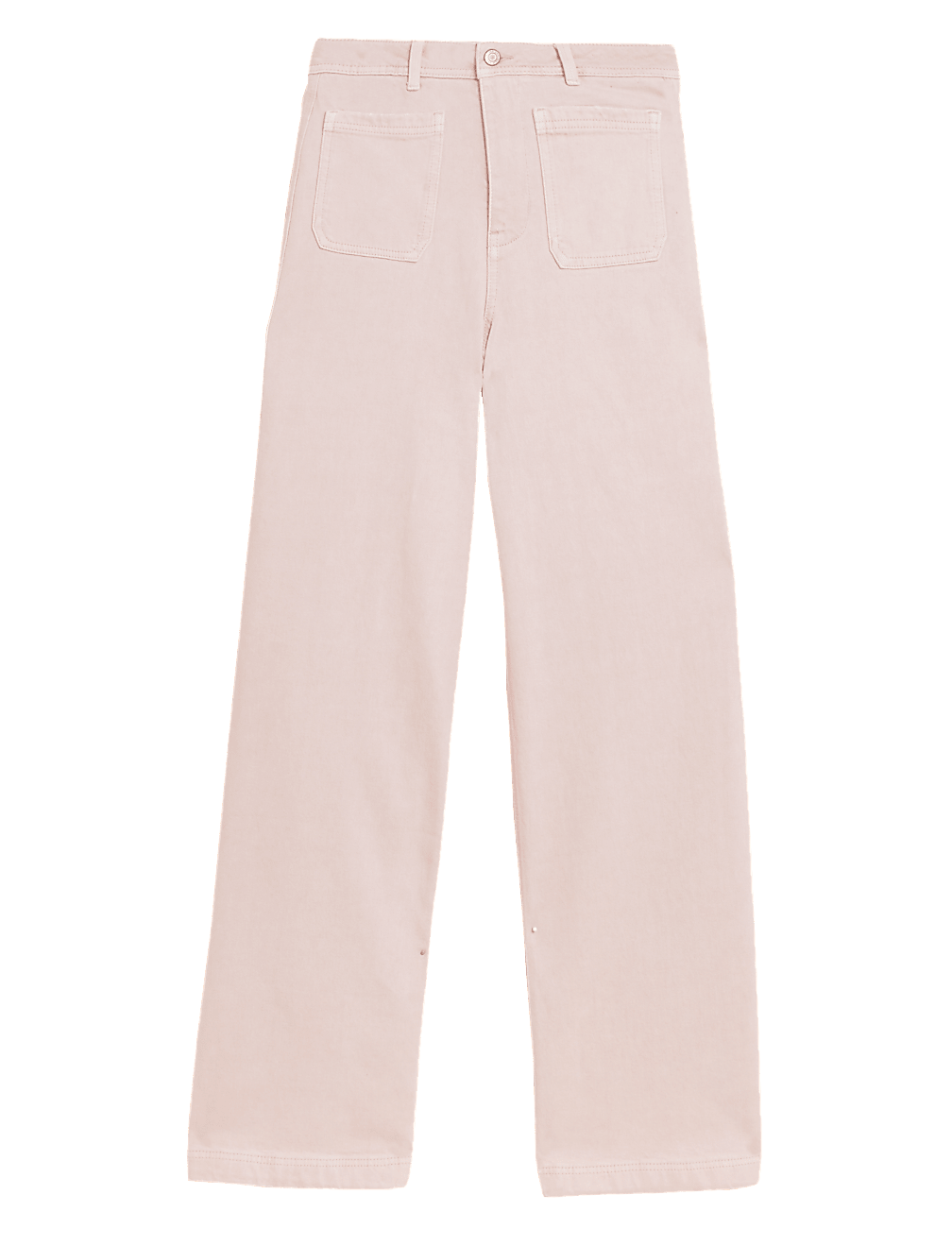 Denim Wide Leg Trousers