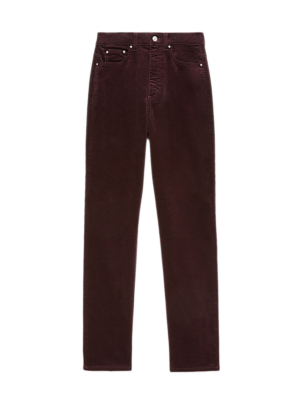 Cord Straight Leg Trousers