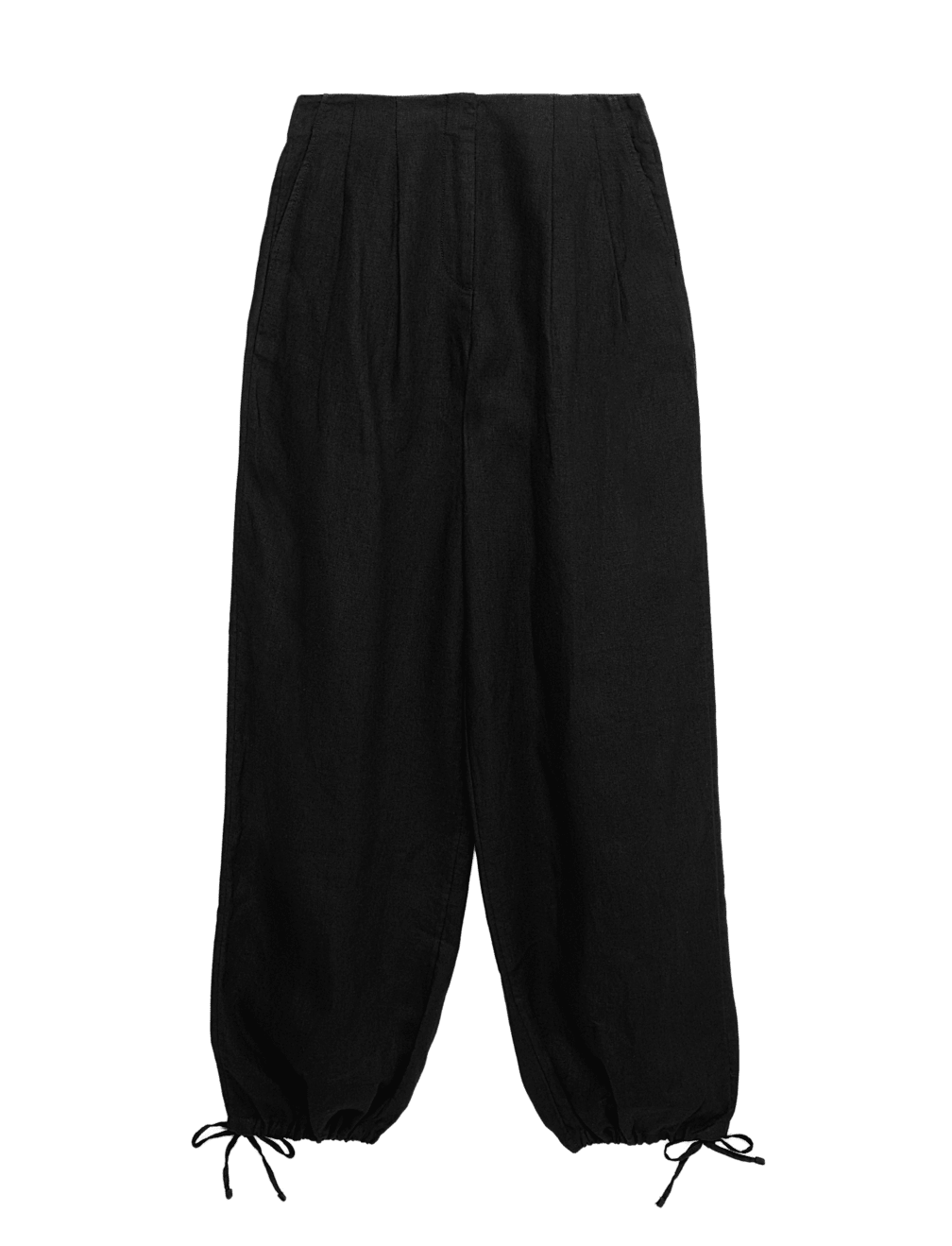 Pure Linen Balloon Trousers