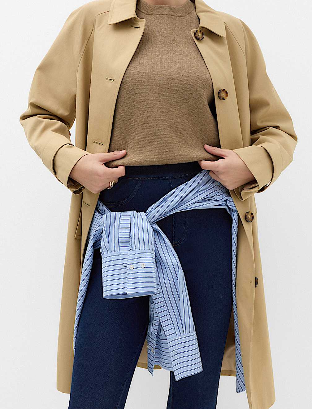 Cosy Pull On High Waisted Jeggings