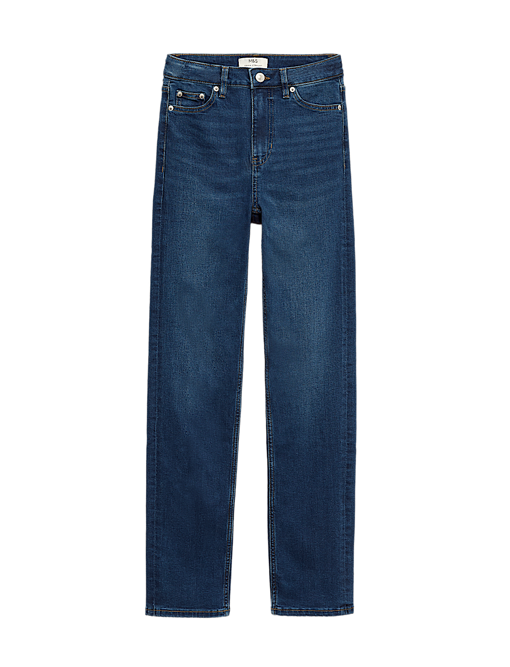 Sienna Mid Rise Straight Leg Jeans