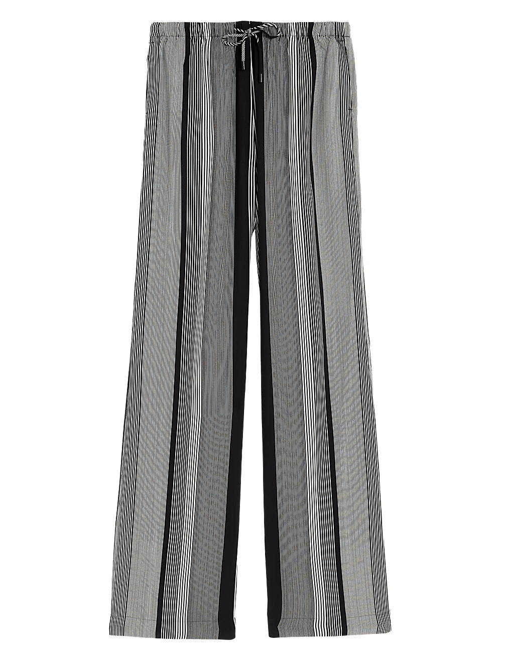 Printed Wide Leg Trousers