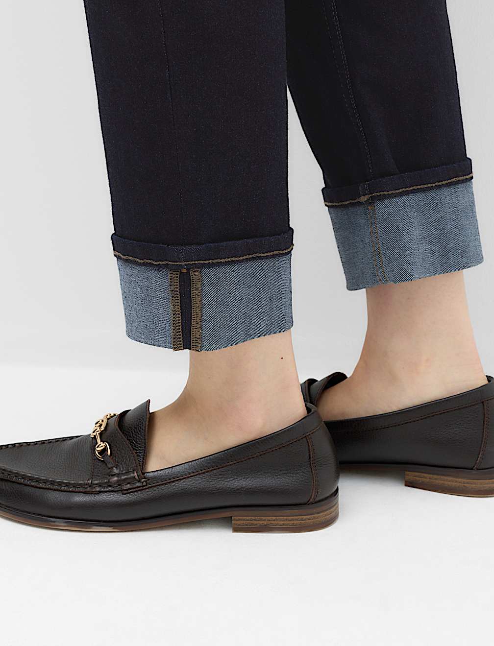 Harper High Waisted Cigarette Cropped Jeans