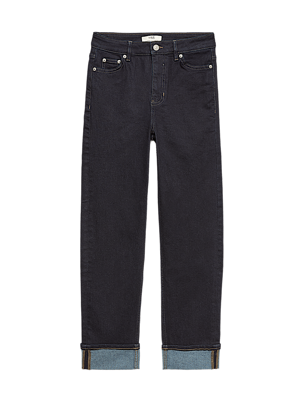 Harper High Waisted Cigarette Cropped Jeans