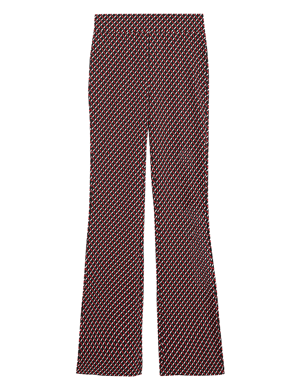 Printed High Waisted Flared Leggings
