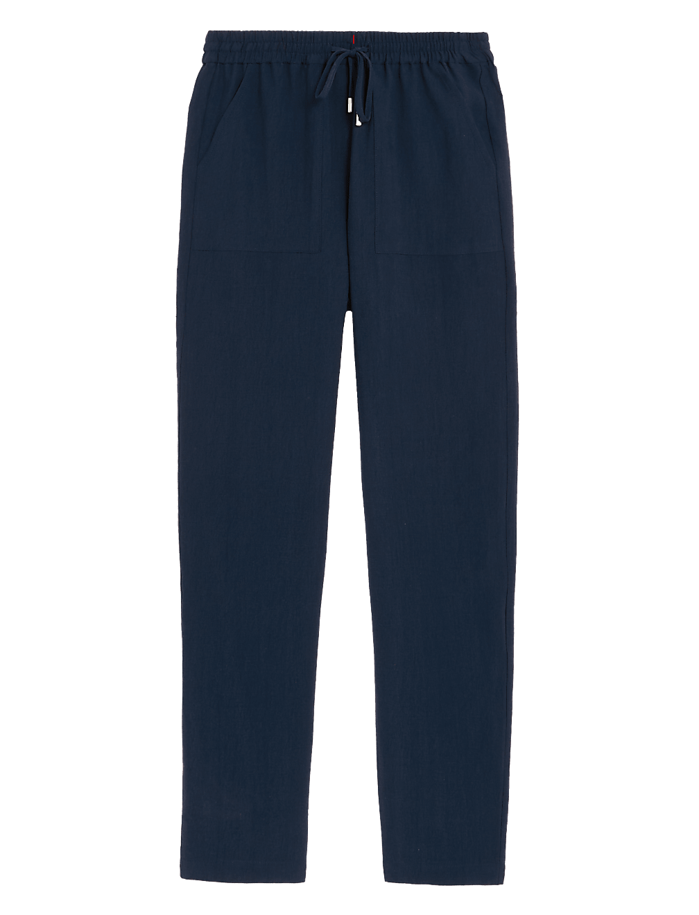 Lyocell Rich Tapered Ankle Grazer Trousers