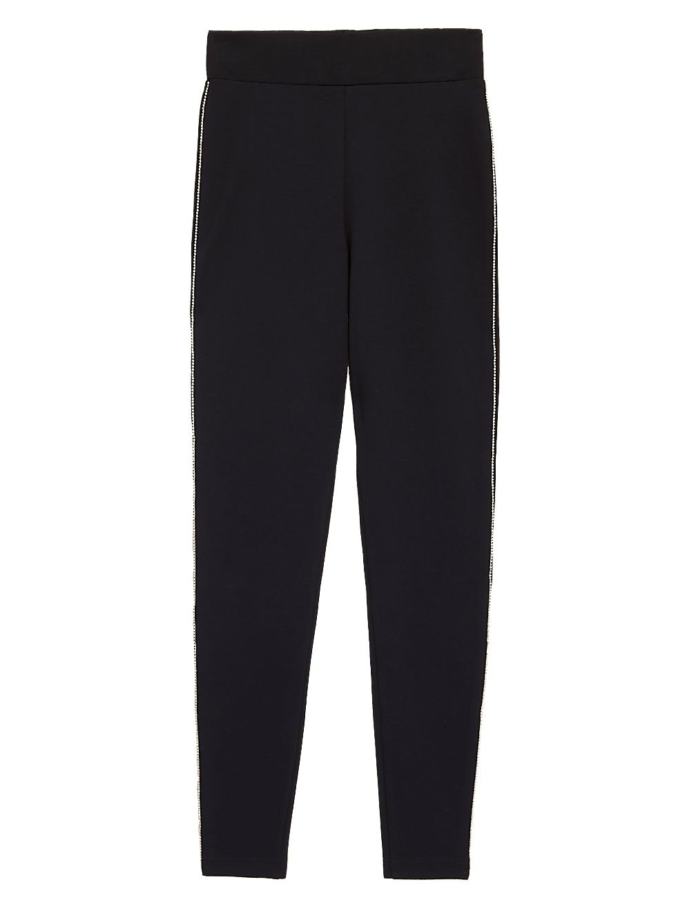 Embellished High Waisted Leggings