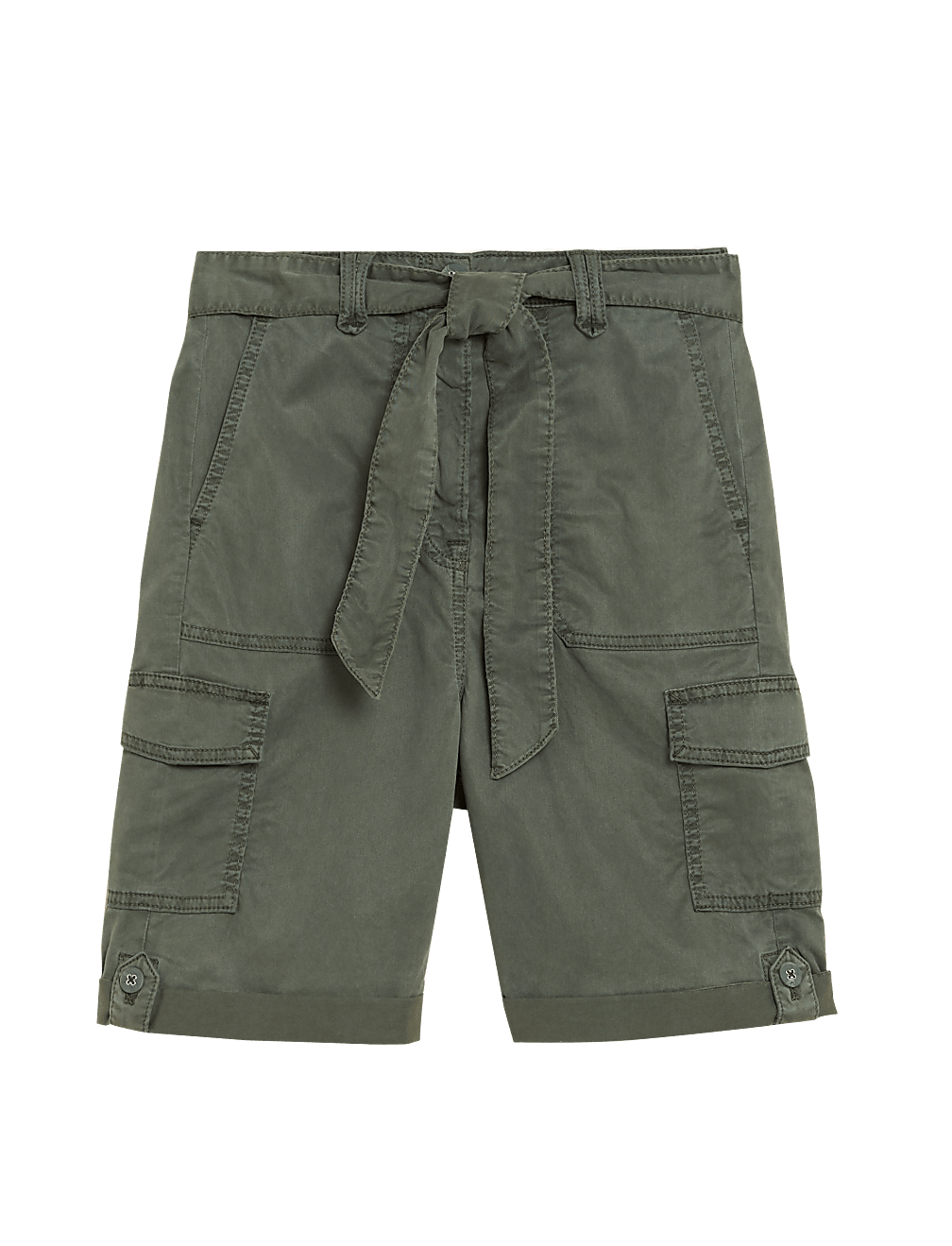 Tencel™ Rich Cargo Shorts