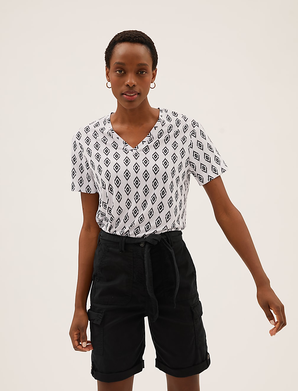 Tencel&trade; Rich Cargo Shorts