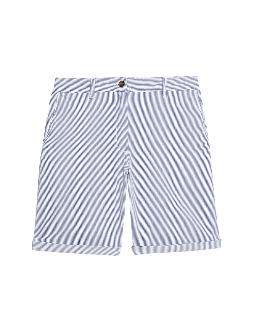 Cotton Rich Striped Chino Shorts