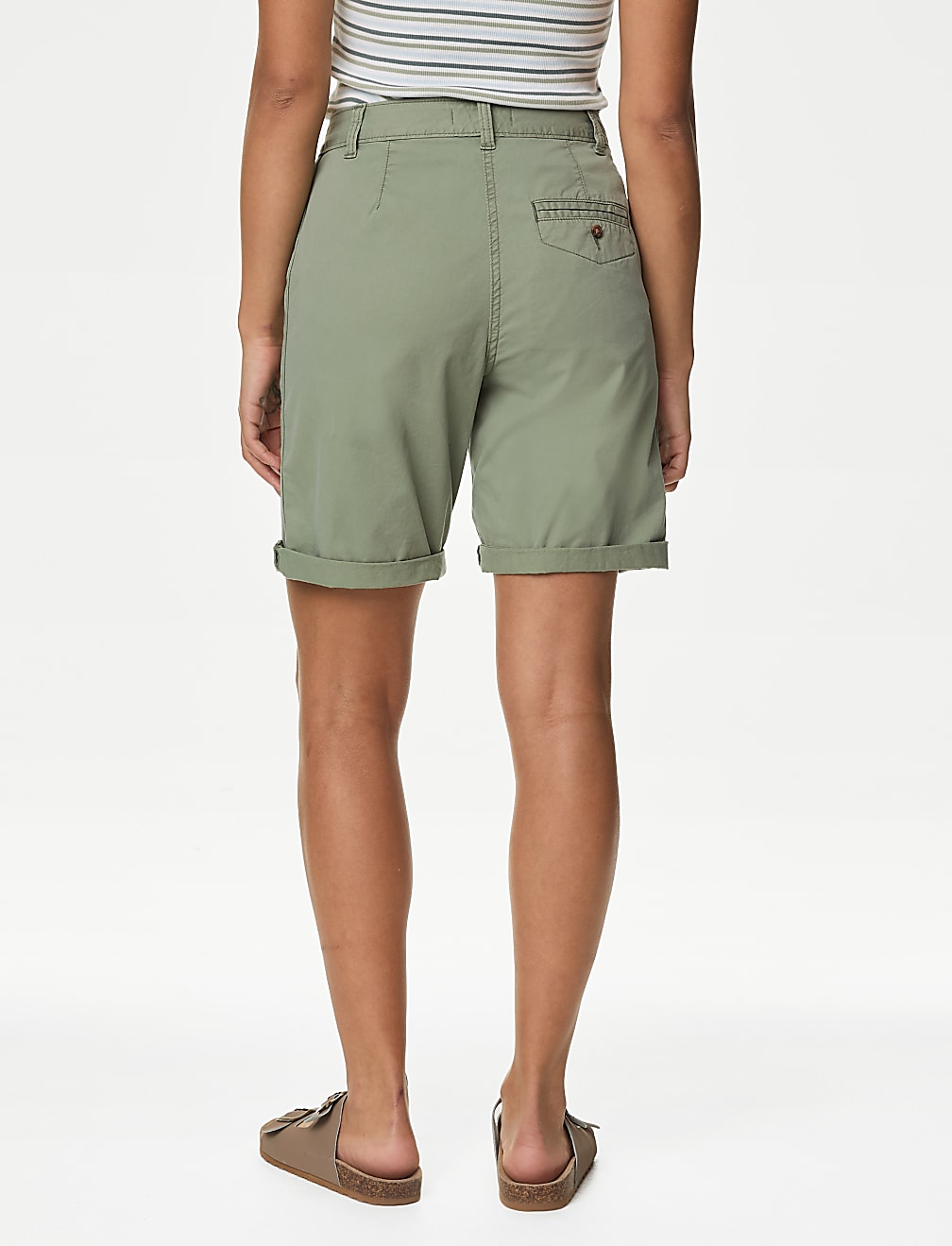 Cotton Rich Tea Dyed Chino Shorts