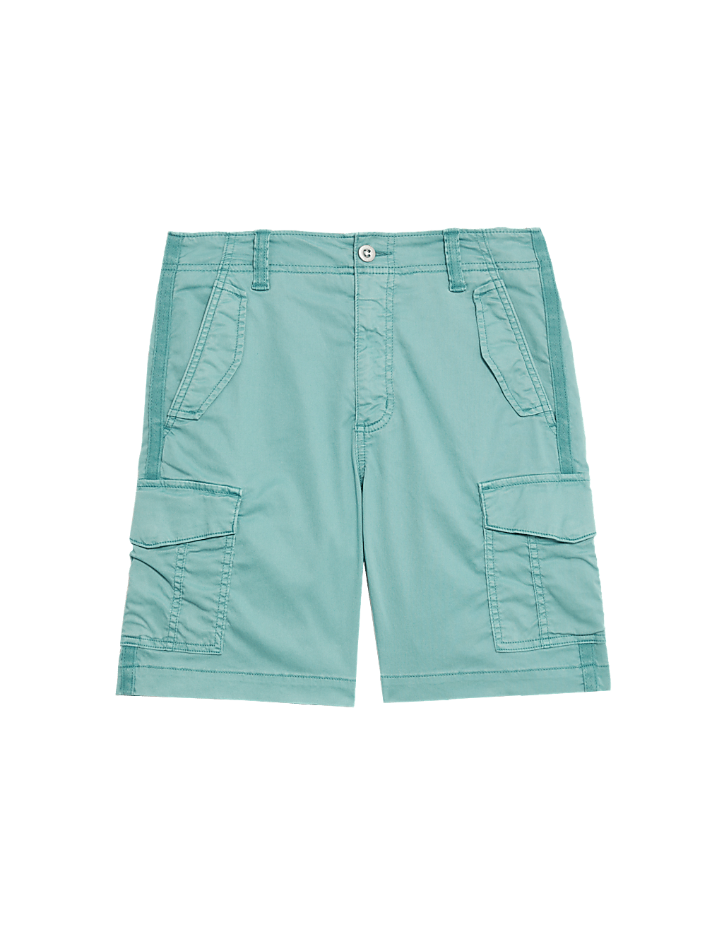 Lyocell™ Rich Cargo Tea Dyed Shorts