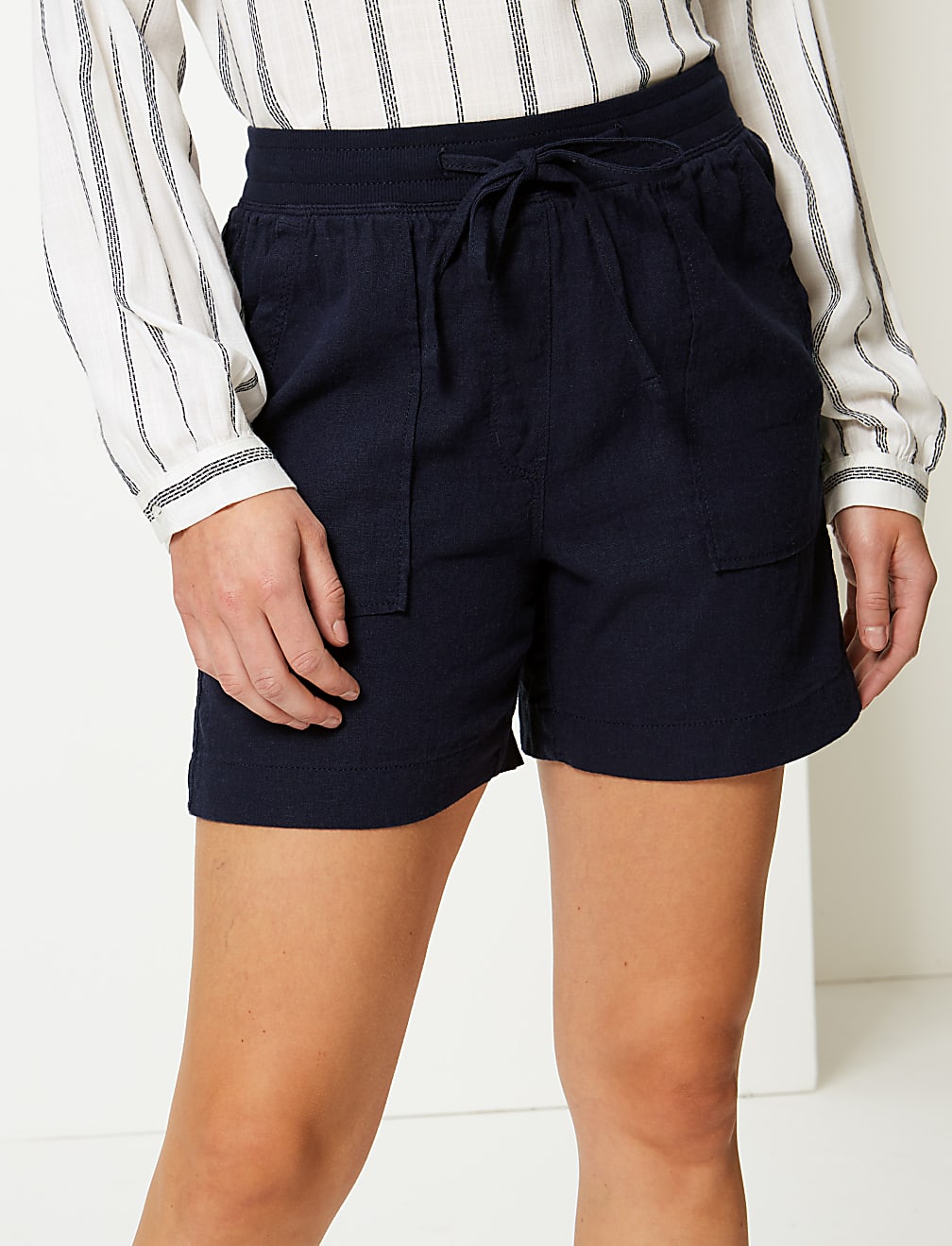 Linen Rich Shorts