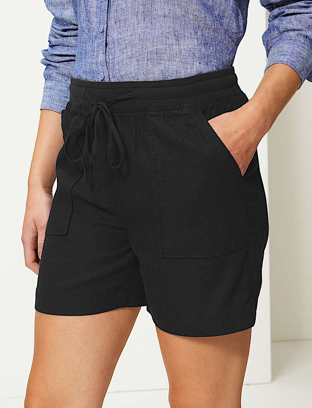 Linen Rich Shorts