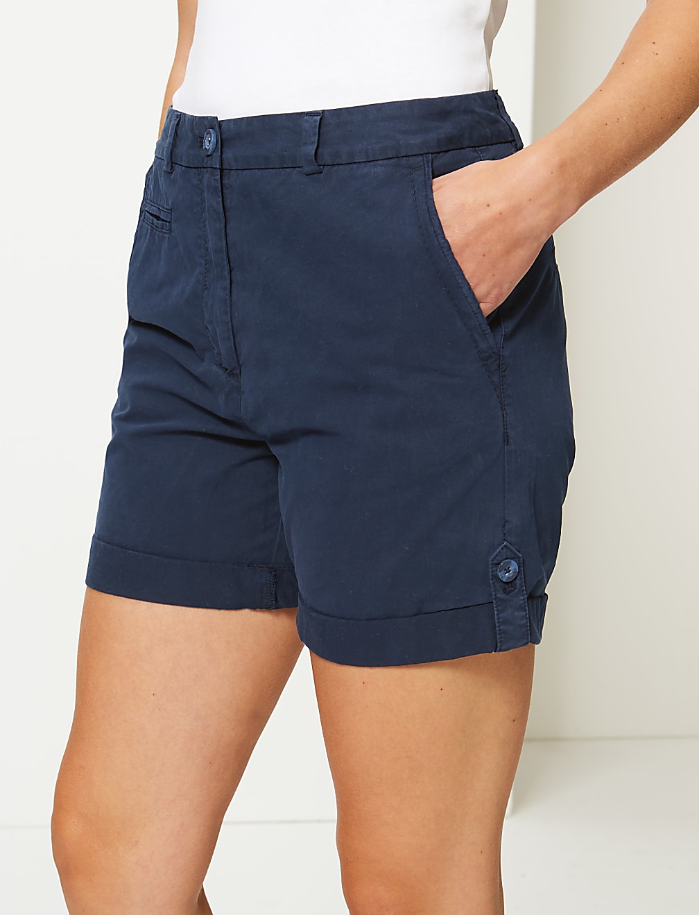 Pure Cotton Chino Shorts