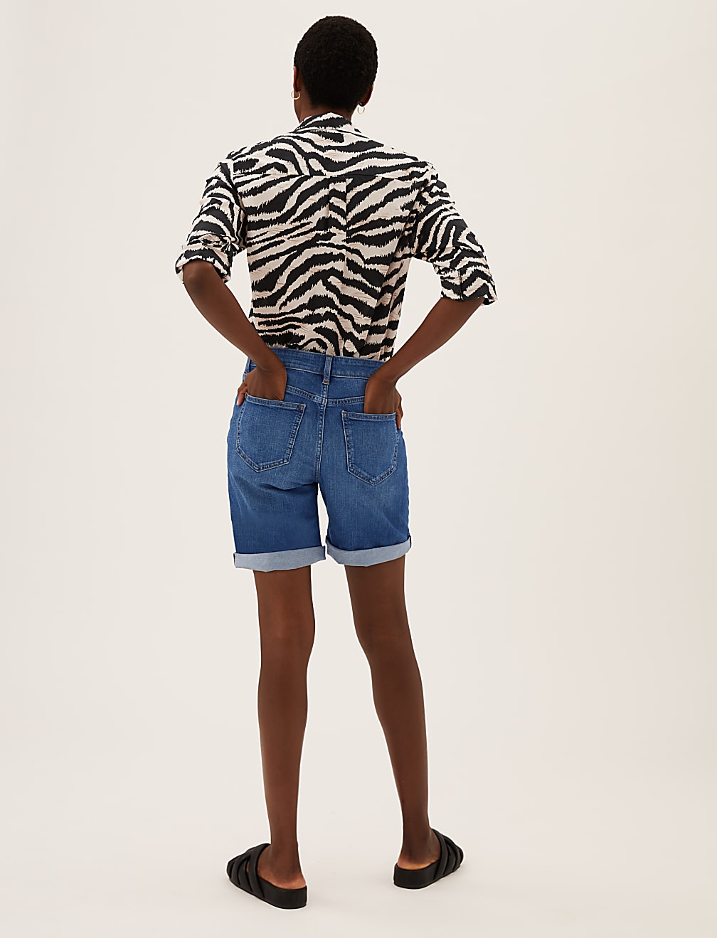 Denim Boyfriend Shorts