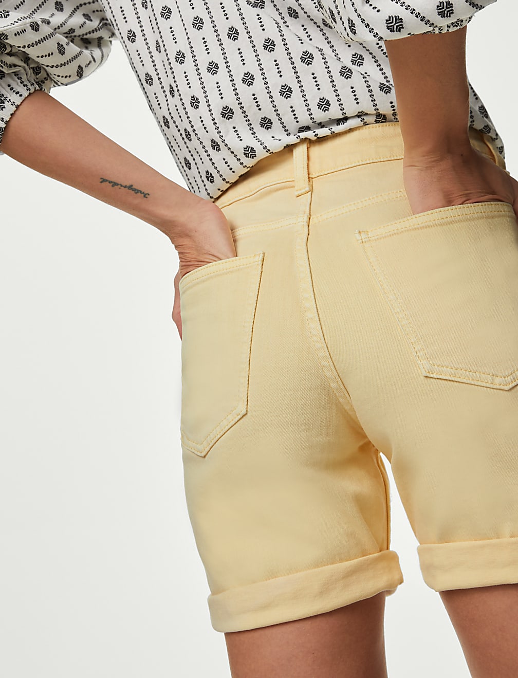 Denim Boyfriend Shorts