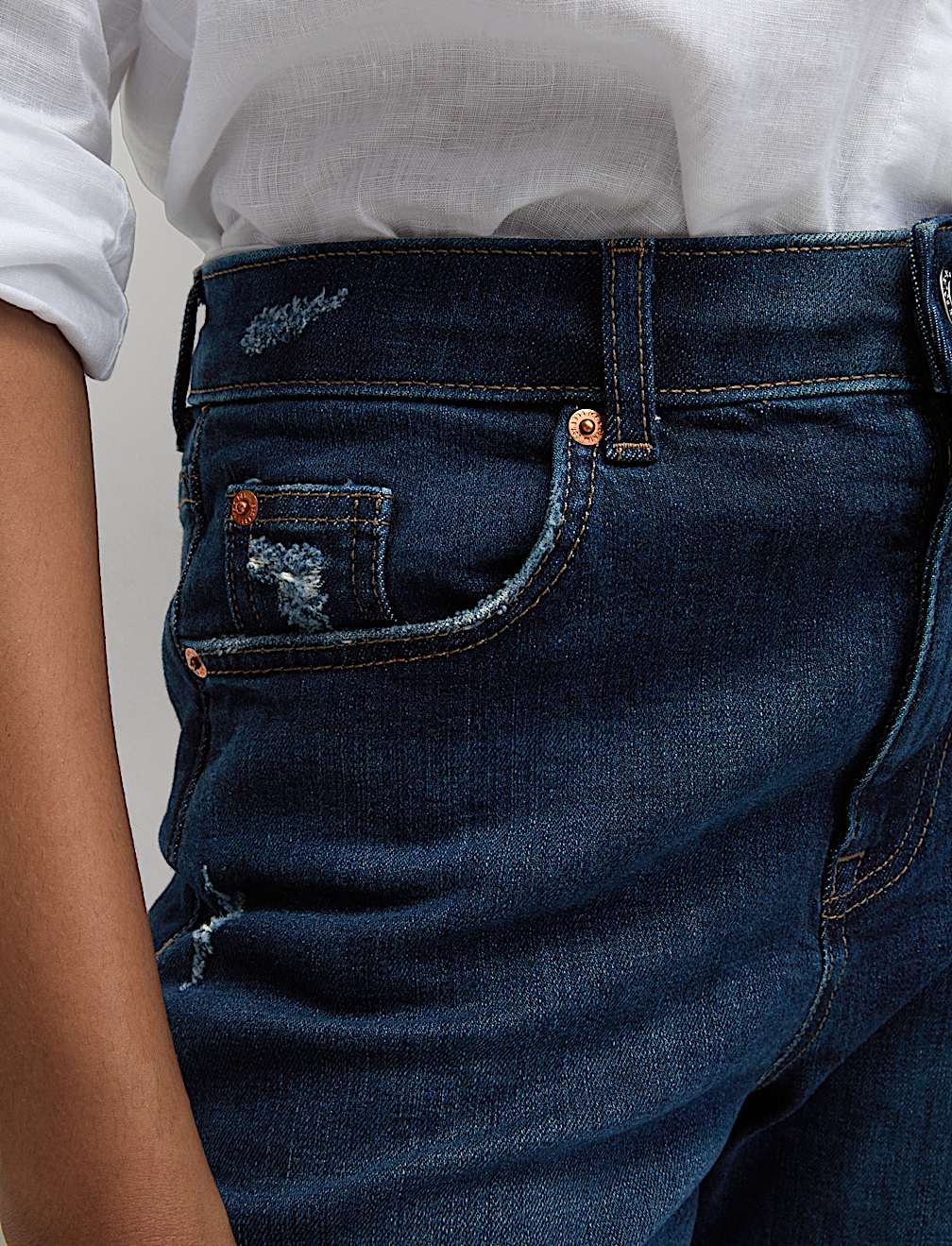 Denim Boyfriend Shorts