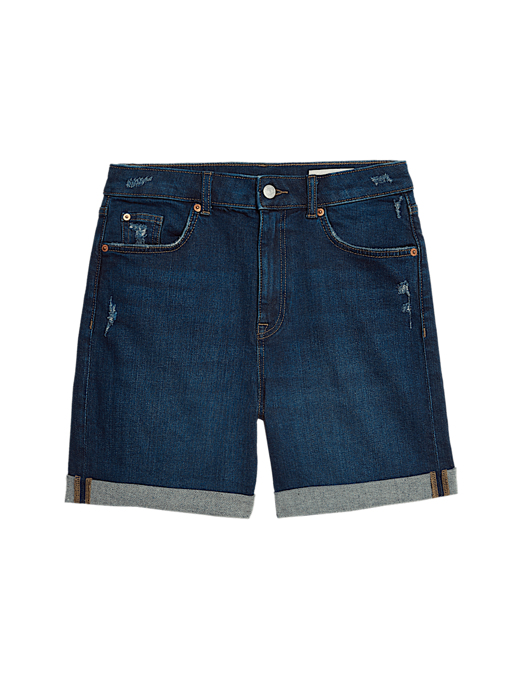Denim Boyfriend Shorts
