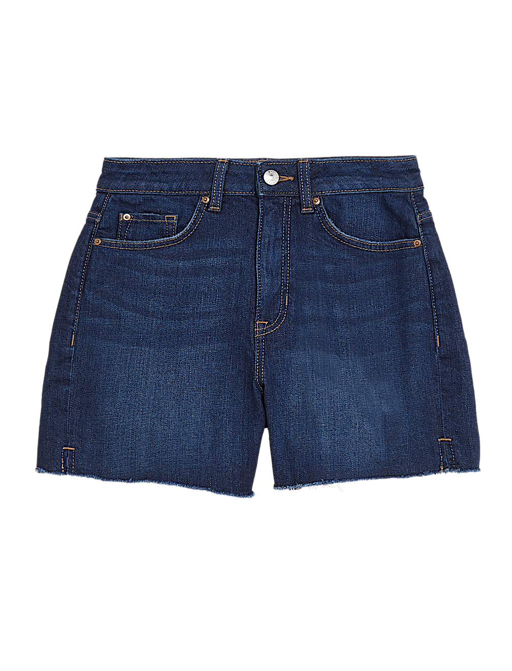 Denim Mom High Waisted Shorts